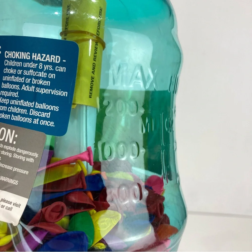 Discovery 3-In-1 Balloon Pumper 250 Balloons Included Ages 6+ Built-In Mister